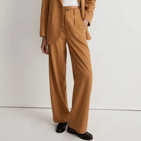 Madewell Pants - NWT Madewell The Neale Straight-Leg Pant in Drapeweave- 12